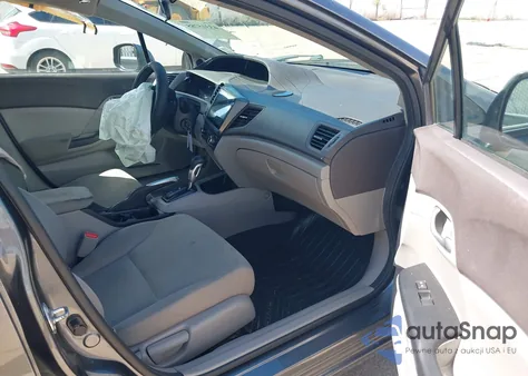 2012 Honda Civic Ex z USA, uszkodzony, nr VIN 19XFB2F89CE047665